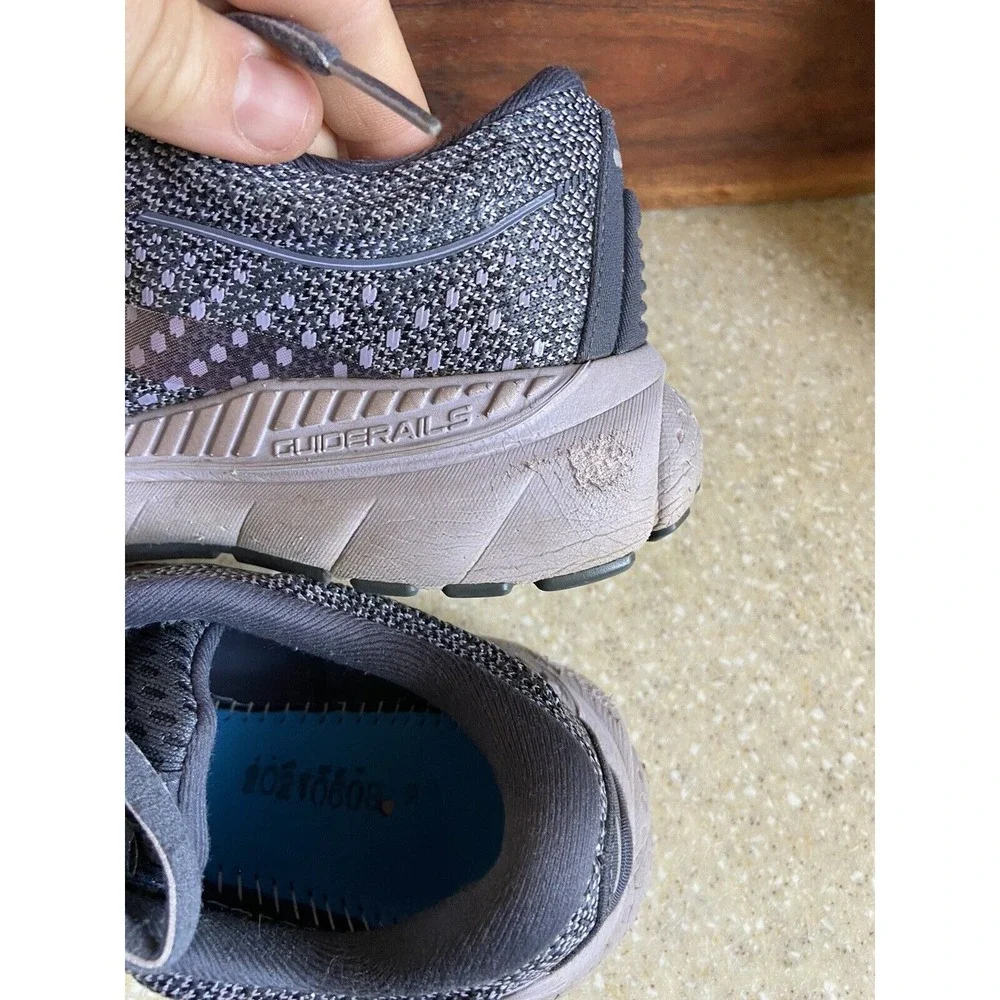 Brooks Shoes Womens 7 Med B Grey Adrenaline GTS 21 Running Sneakers Need Insoles